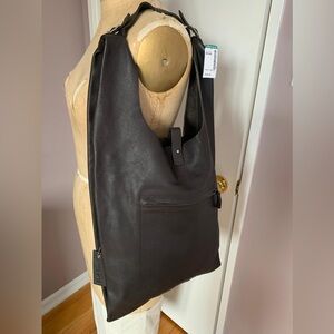 Eva Blut Women’s Dark Brown Leather Shoulder Bag